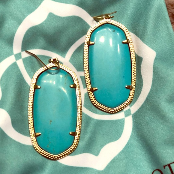 KENDRA SCOTT TURQUOISE DANIELLES - Picture 1 of 1